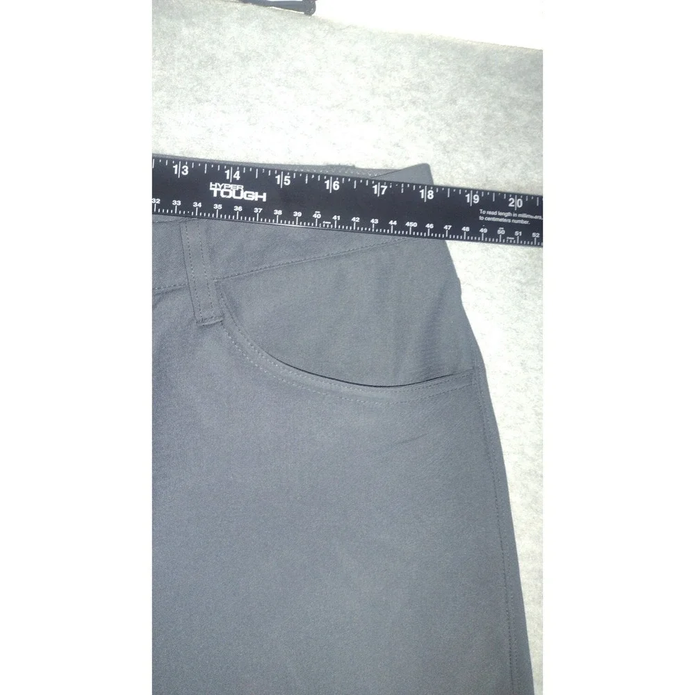 Vuori Pants Men Size 36X29 GrayHigh Rise Straight Leg Athleisure Stretch - Picture 8 of 12